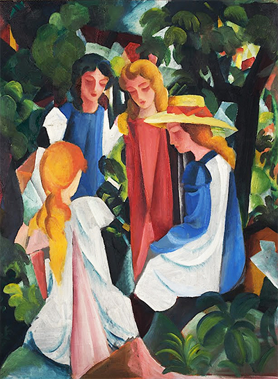 August Macke Paintings